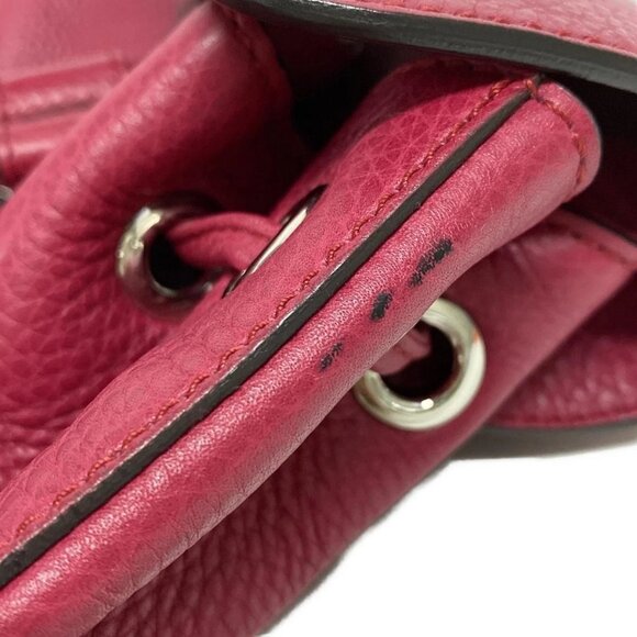 GUCCI Bamboo Pink Leather Backpack bran693-100425